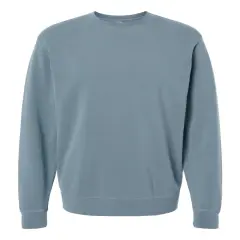 Independent Trading Co&reg; Midweight Pigment Dyed Crewneck Sweatshirt Pigment slate blue