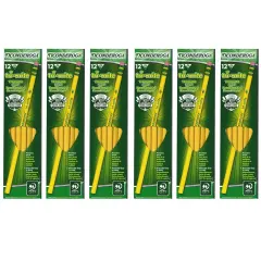 tri-write&trade; Pencils, 12 Per Pack, 6 Packs