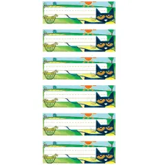 Pete the Cat&reg; Nameplates, 36 Per Pack, 6 Packs