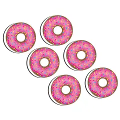 Magnetic Whiteboard Erasers, DonutFetti&reg;, Pack of 6