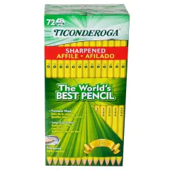 Original Ticonderoga&reg; Pencils, Pre-Sharpened, Box of 72