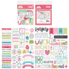 Doodlebug Odds & Ends Chit Chat Die-Cuts-Happy Healing