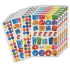 Cat in the Hat&trade; Sticker Book, 536 Stickers Per Book, Pack of 6