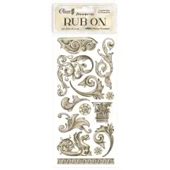 Stamperia Rub-On 4"X8.5"-Sir Vagabond In Fantasy World Greeks And