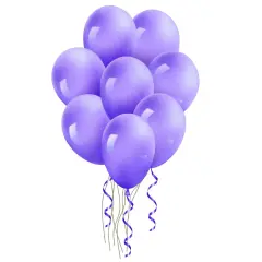 100-Pieces 12-inch Latex Balloons Purple