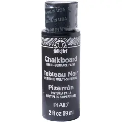 FolkArt Multi-Surface Chalkboard Paint 2oz-Black