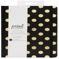 AC Point Planner Perfect Bound Planner 6"X8"-Gold Dots - Dot Grid - 120 Sheets
