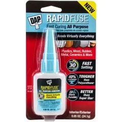 DAP Rapid Fuse All Purpose Glue-.85oz Clear
