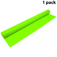 Solid Color Table Cover Roll - 40 Inch x 300 Feet | A Stylish Table Ensemble Lime green
