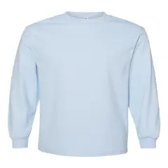American Apparel&reg; Fine Jersey Crewneck Long Sleeve Tee Powder blue