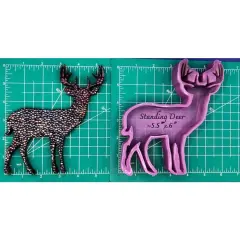Standing Deer Silicone Freshie Mold