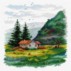 Landscape 136CS Counted Cross-Stitch Kit