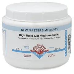 Old Holland New Masters High Build Gel Medium - Satin, 500 ml jar