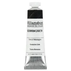 Williamsburg Handmade Oil Paint - German Earth, 37 ml tube