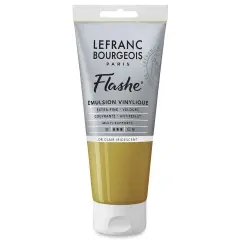 Lefranc & Bourgeois Flashe Vinyl Paint - Iridescent Light Gold, 80 ml