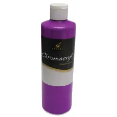 Chromacryl Students' Acrylics - Neon Violet, 16 oz bottle