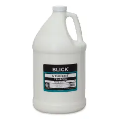 Blick Student Tempera Paint -White, 128 oz bottle