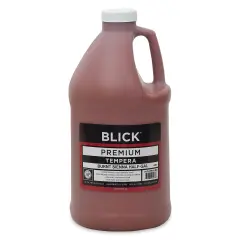 Blick Premium Grade Tempera - Burnt Sienna, Half Gallon