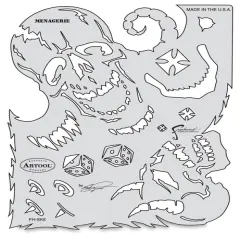 Iwata Artool Freehand Template - Son of Skull Master Menagerie