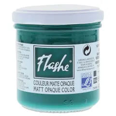 Lefranc & Bourgeois Flashe Vinyl Paint - Viridian Hue, 125 ml jar