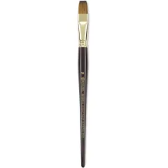 Escoda Reserva Kolinsky-Tajmyr Sable Brush - Bright, Short Handle, Size 16