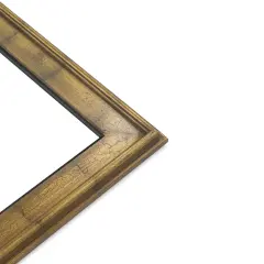 Blick Simplon Frame with Liner - 8" x 10" x 5/16", Gold Crackle/Black