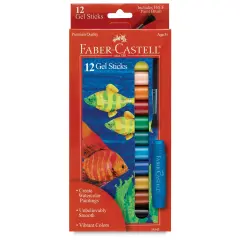 Faber-Castell Gel Sticks - Set of 13, Assorted Colors