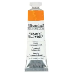 Williamsburg Handmade Oil Paint - Permanent Yellow Deep, 37 ml tube