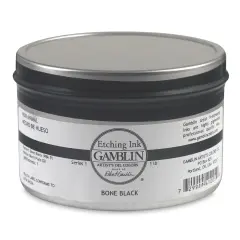Gamblin Etching Ink - Bone Black, 1 lb