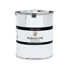 Shiva Signature Artist Oil Color - Zinc White, 16 oz Can