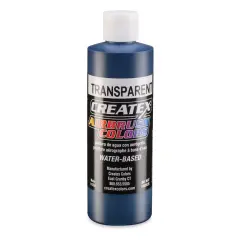 Createx Airbrush Color - 8 oz, Transparent Deep Blue