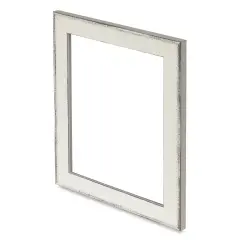 Blick Sierra Wood Frame - 11" x 14" x 1/2", Aged White