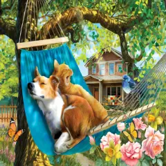 Sunsout Siesta Time 500 pc Jigsaw Puzzle 23026