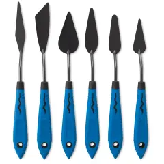 Blick Comfort Grip Palette Knives by RGM - Traditional, Set of 6