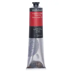 Sennelier Artists' Extra Fine Oil Paint - Permanent Intense Red, 200 ml tube