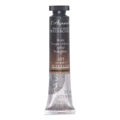 Sennelier French Artists' Watercolor - Transparent Brown, 21 ml Tube