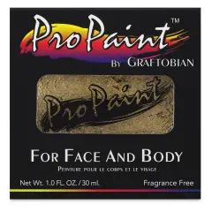 Graftobian Pro Paint Face and Body Paint - Gilded Gold, 30 ml