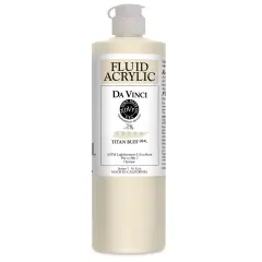 Da Vinci Fluid Acrylics - Titanium Buff, 16 oz bottle