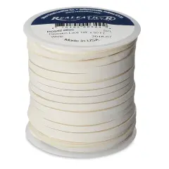 Realeather Deerskin Lace - 1/8" x 50 ft, White