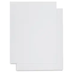 Schulcz Thermoplastic Sheet - Polystyrene, White, Pkg of 2, 1 mm, 11-3/4" x 15-3/4"