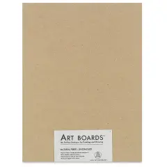 Art Boards Natural Fiber Painting Panel - 11" x 14" x 3/8", Uncradled