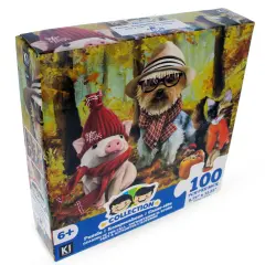 100 Piece Happy Animals Puzzle