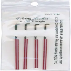 Wistyria Editions Felting Needles 4/Pkg-Size 36 Triangle