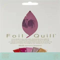 We R Foil Quill Foil Sheets 4"X6" 30/Pkg-Flamingo