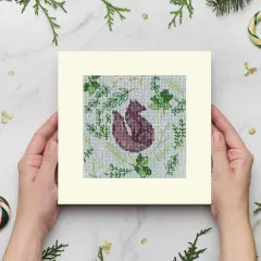 Scandi Fox Kit XMAS59 Counted Cross Stitch Kit