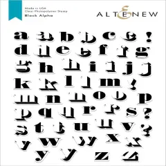 Block Alpha Stamp Set