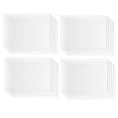 CraftyBook 5x7 Acrylic Sheet - 20pk 3mm Clear Glass Acrylic Invitation Blanks