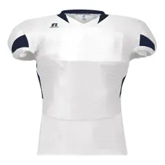 Russell Athletic&reg; - Waist Length Football Jersey - S81XCM White/ navy