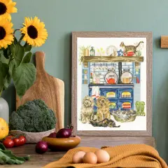 Country KitchenXHD127 Counted Cross Stitch Kit