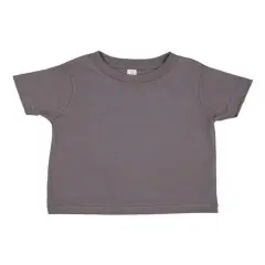 Rabbit Skins&reg; Juvy Crewneck Short Sleeve T-Shirt - 3301J Charcoal